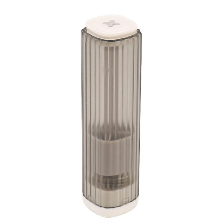 Магнитный цилиндр для хранения игл Прозрачный контейнер с кнопочным механизмом для швейных принадлежностей