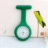 Unisex Silicone Gift Lapel Watches with Second Hand Nursing Fob Clip On Nurse Watch
