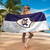 Qarabag Golden Crested Football Emblem Beach Towel, Quick-drying, Easy to Care for, Suitable for Both Fitness and Beach Vacations,Sports Essential
