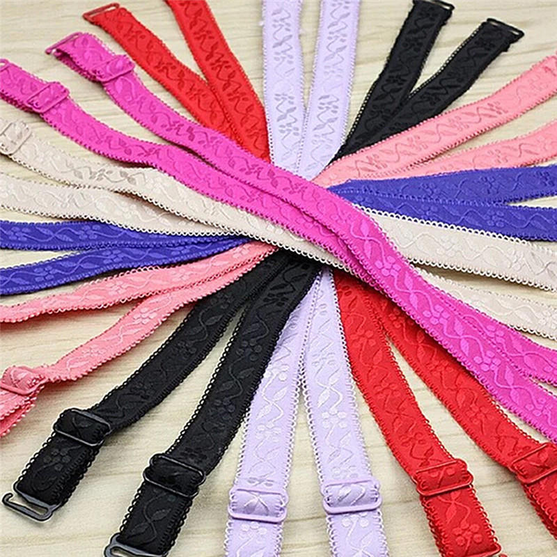 Nonslip Elastic Adjustable Band Bra Strap Holder Strap Racer Back Clip For Women