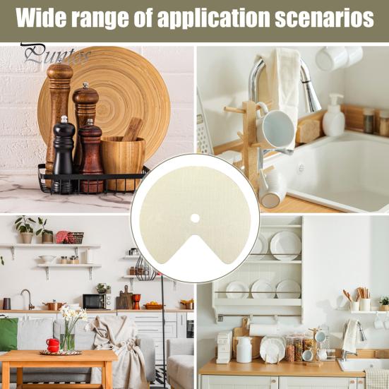 2 шт. круглая подкладка для полок, кухонные коврики, нескользящие коврики для ящиков шкафа, холодильника, кладовой, раковины, шкафа для хранения