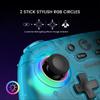 GameSir Nova Switch Controller Switch Pro Controller Unsleeved Windows PC Controller Compatible with Wireless Wireless Gamepad Wired Connection Gyro