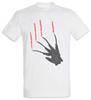 Ripper Hand T-Shirt Nightmare On Freddy Krueger Elm Knife Street Blood