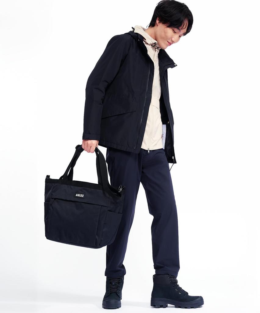 Сумка-тоут Neighborhood ZNHBH44 Черный [Aigle] [Официальный] 2-сторонний