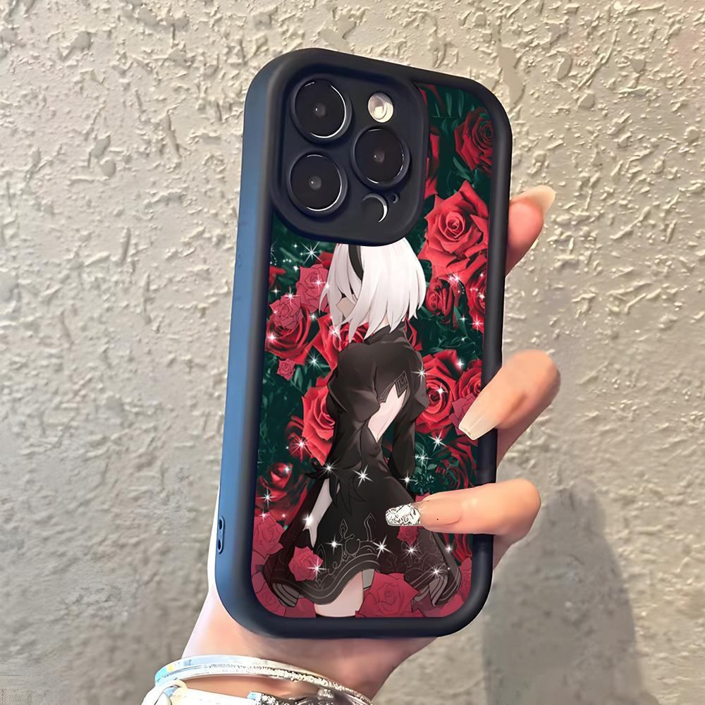 Чехол для телефона игры Nier Automata Для IPhone 17 Pro Max 16 15 14 Pro Max IPhone 13 Pro Max 11 Plus Силиконовый чехол