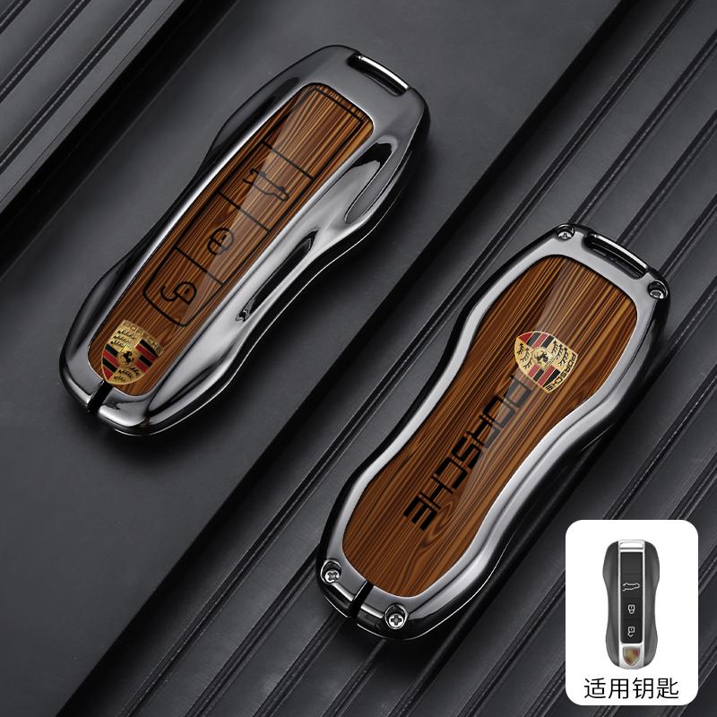 Car Smart Key Case Cover Shell For Porsche Panamera Spyder Carrera Macan Cayman Cayenne 911 970 981 991 Keyless Auto Accessories