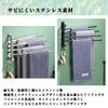 Полотенце Nicheez Towel Swing Wall Space Towel Stainless поставляется с 4 вешалками, стойкой, рычагом, вращающимся, подвешивающим, крючком, для экономии, сушки, для ванной комнаты, кухни,