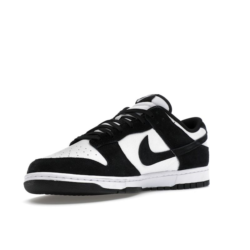 Nike Dunk Low SE Suede Panda Unisex Sneakers Black White FQ8249-100