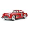 1/32 Benz 300SL 35# Винтажная Классическая Сплавная Металлическая Литая Модель Машины Звук и Свет Инерционный Детская Игрушечная Машина Коллекция Хобби