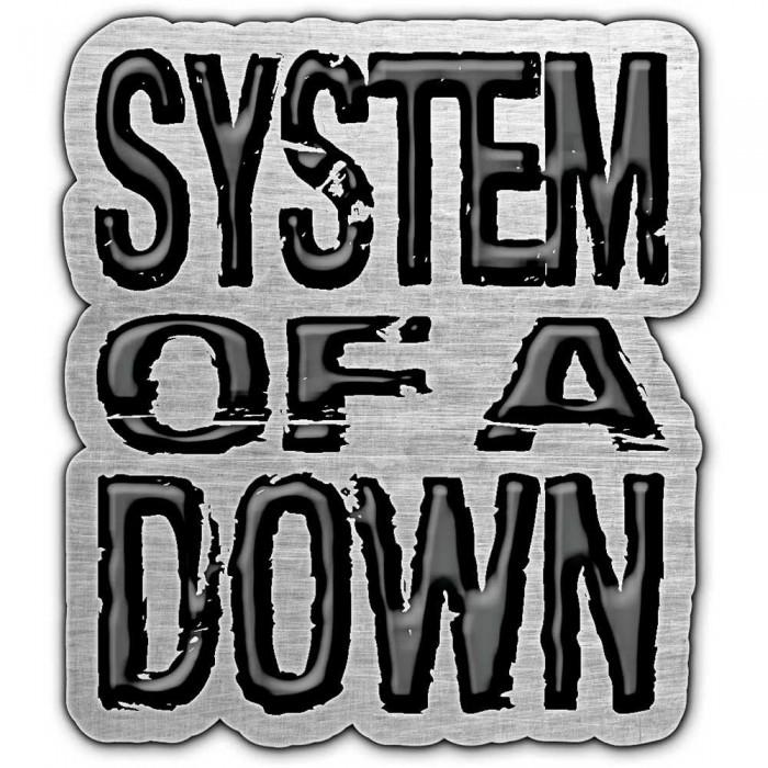 System Of A Down Logo Pin