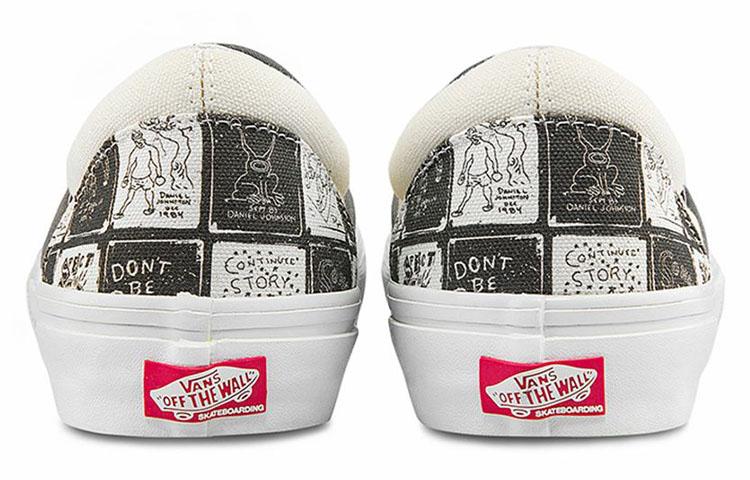 Слипоны Daniel Johnston x Слипоны Skate Vans 'Магнитофонная лента' VN0A5FCAAO7