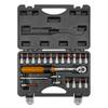 1/4" Double-Ended Torque Wrench, 5-25Nm, Set Of 21