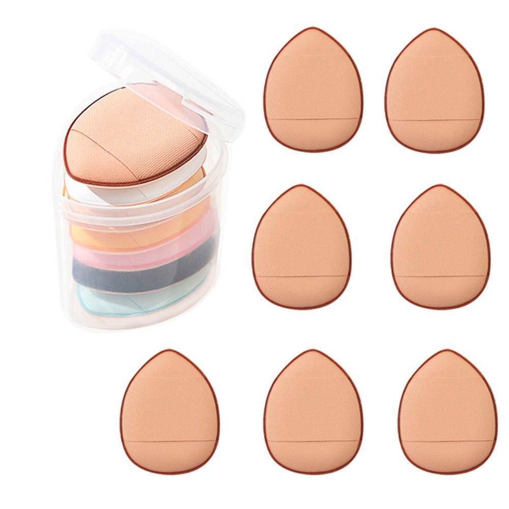 Инструмент для пудры-кушона Спонж для макияжа 7 шт. Мини-пальчиковый спонж Косметический спонж Спонж-подушечка для большого пальца