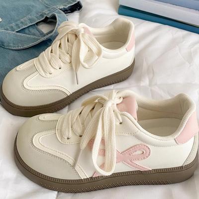 Ретро женские летне-осенние новые дышащие повседневные туфли на плоской мягкой подошве, спортивные маленькие белые туфли, кеды