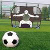 Football Gate Impact-Resistant Sturdy Construction Foldable Good Resilience Portable Heavy-Duty Soccer Games Goal Sports Supply