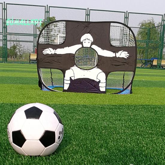 Football Gate Impact-Resistant Sturdy Construction Foldable Good Resilience Portable Heavy-Duty Soccer Games Goal Sports Supply