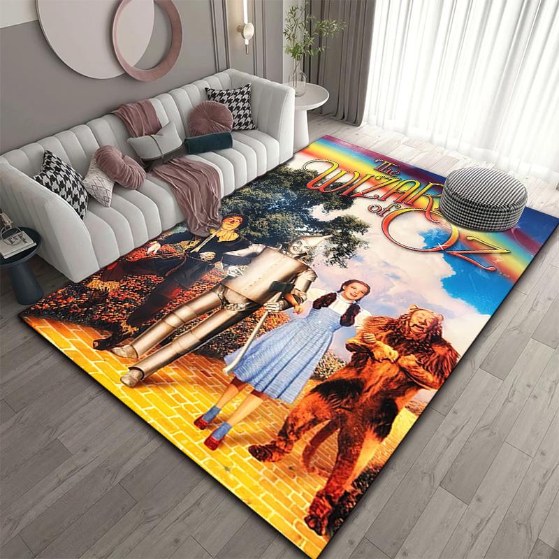 1PC The Wizard of Oz Rug - home decoration Carpet For Living Room Bedroom Flooring Computer Chair Area Rug