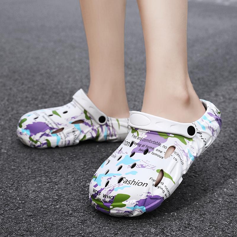 Мужские и женские сандалии, новые, большие размеры, легкие спортивные тапочки из ЭВА на платформе, мужские модные повседневные сандалии, мужская обувь, обувь для плавания, пляжная обувь