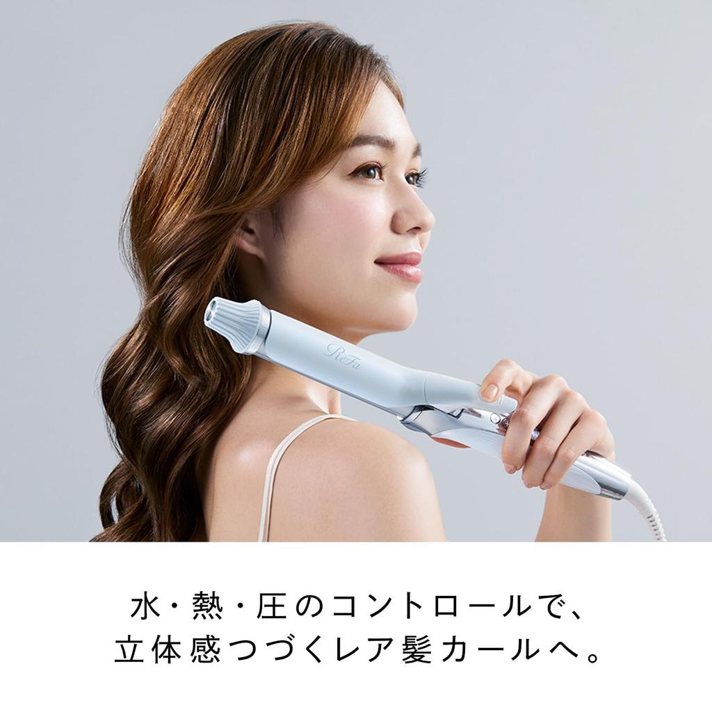 Магазин ReFa CURL IRON PRO 32 мм Руководство по укладке волос в комплекте [Официальный эксклюзив] (белый) -