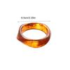 Round Resin Bangle Europe American Style Exaggerated Bracelet Temperament Cuff Bangles  Girls