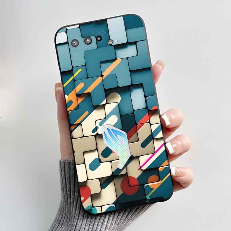 Чехол для Asus Rog Phone 5 Rog 5s ZS673KS ZS676KS Чехол Роскошный Дракон Милый Крутой Для Мальчиков Девочек Мягкий Черный Матовый Силиконовый Задний Чехол
