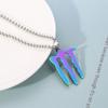 Ожерелье Magic Claw Trendy Men And Women Hip Hop Wild Titanium Steel ожерелья Chain Choker