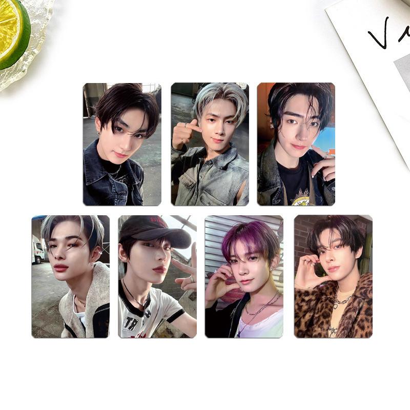ENHYPEN 7 шт. Набор фотокарточек K-pop участник мужской группы Концепт Селфи Карточки Ломо Коллекция для фанатов Почтовые открытки Подарок Декоративный Аксессуар
