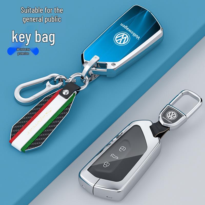 Volkswagen Lavida Key Case for Bora, New Sagitar, Lamando, T-Roc, Polo, Tiguan L - Protective Shell
