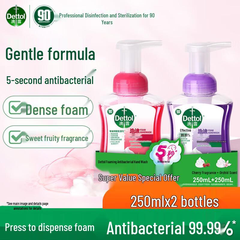 Dettol Foam Antibacterial Hand Wash Set