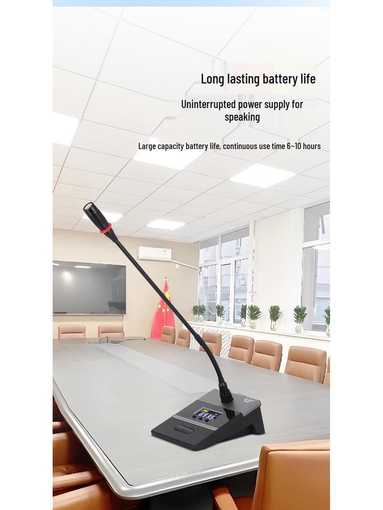 HuiDu U-300 Профессиональный UHF Конференц-столешница Беспроводной Микрофон