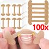 20 - 100 шт. Клейкие наклейки для коррекции вросшего ногтя - Профессиональный корректор для стопы и инструмент для педикюра