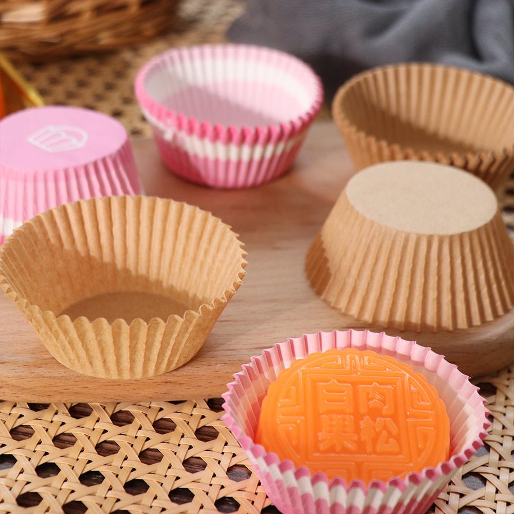 200Pcs Decorative Cupcake Liners Disposable Cake Molds Baking Accessories Muffin Cases Party
