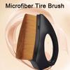 Ультратонкое синтетическое волокно, щетка для детализации автомобильных шин, эргономичная ручка, автомойка, очиститель шин, портативные средства для чистки автомобилей высокой плотности