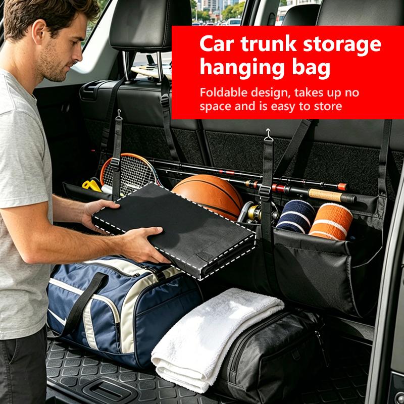 Multifunctional Oxford Cloth Car Trunk Hanging Storage Pocket For BMW M 1 3 4 5 6 7 Series M3 M6 F01 F02E34 E36 E70 F10 X6 X1 BV4
