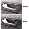 For Volkswagen VW ID.4 ID4  2022 2023 Car Interior Part Refit Inner Door Handle Bowl Cover Trim Sticker Anti