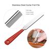Guitar Luthier Tool Kit  1pc Stainless Steel Guitar Fret File + 2pcs Fingerboard Guard + 1pc Guitar