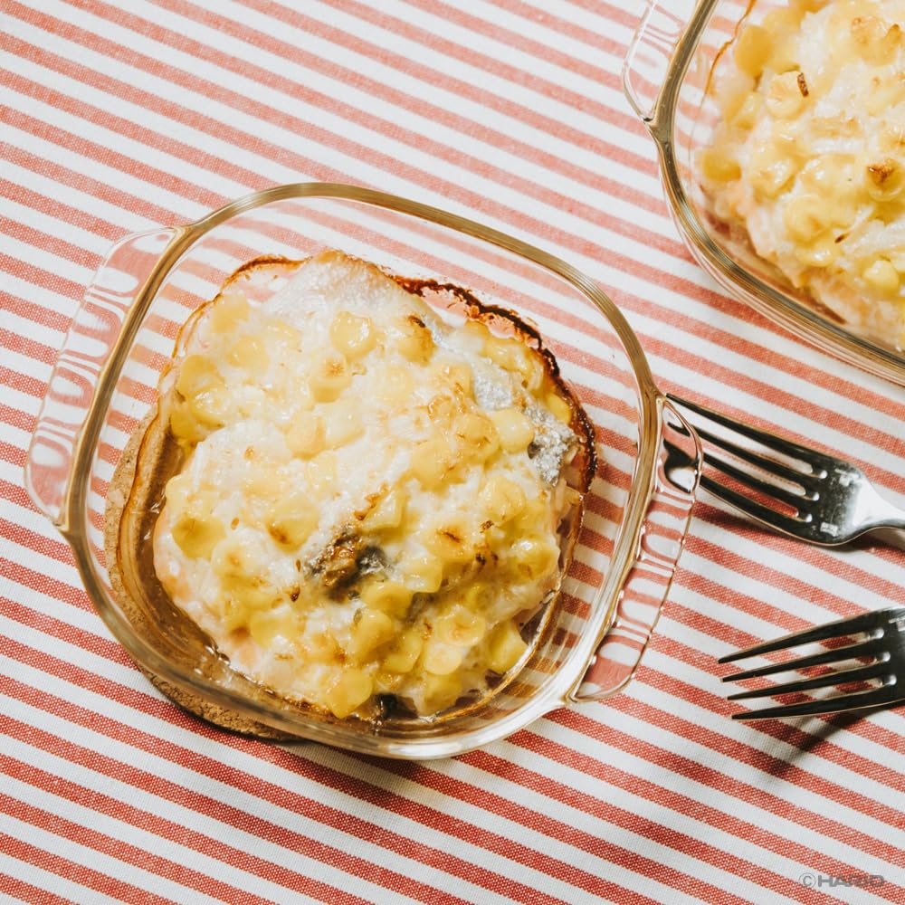 Стеклянная форма для тостера HARIO, произведенная в Японии, 400 мл, BUONO kitchen, прозрачная, термостойкая, HTZ-40-BK