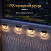 Solar Waterproof Outdoor Lights – Automatic Dusk On for Garden, Lawn, Wall, and Fence Decoration.