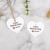100pcs Heart Shaped Cards Gift Labels Hanging Decoration Hand Gift Hanging Tag  Mother Days