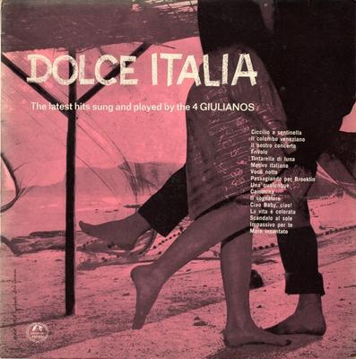 LP Пластинка 4 GIULIANO - Dolce Italia CP1237 Concert Hall UK Поп Б/У