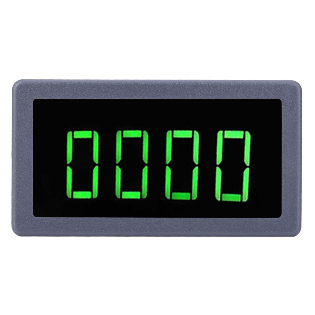 Зеленый 4-значный светодиодный тахометр двигателя, измеритель скорости вращения NPN, датчик приближения зала