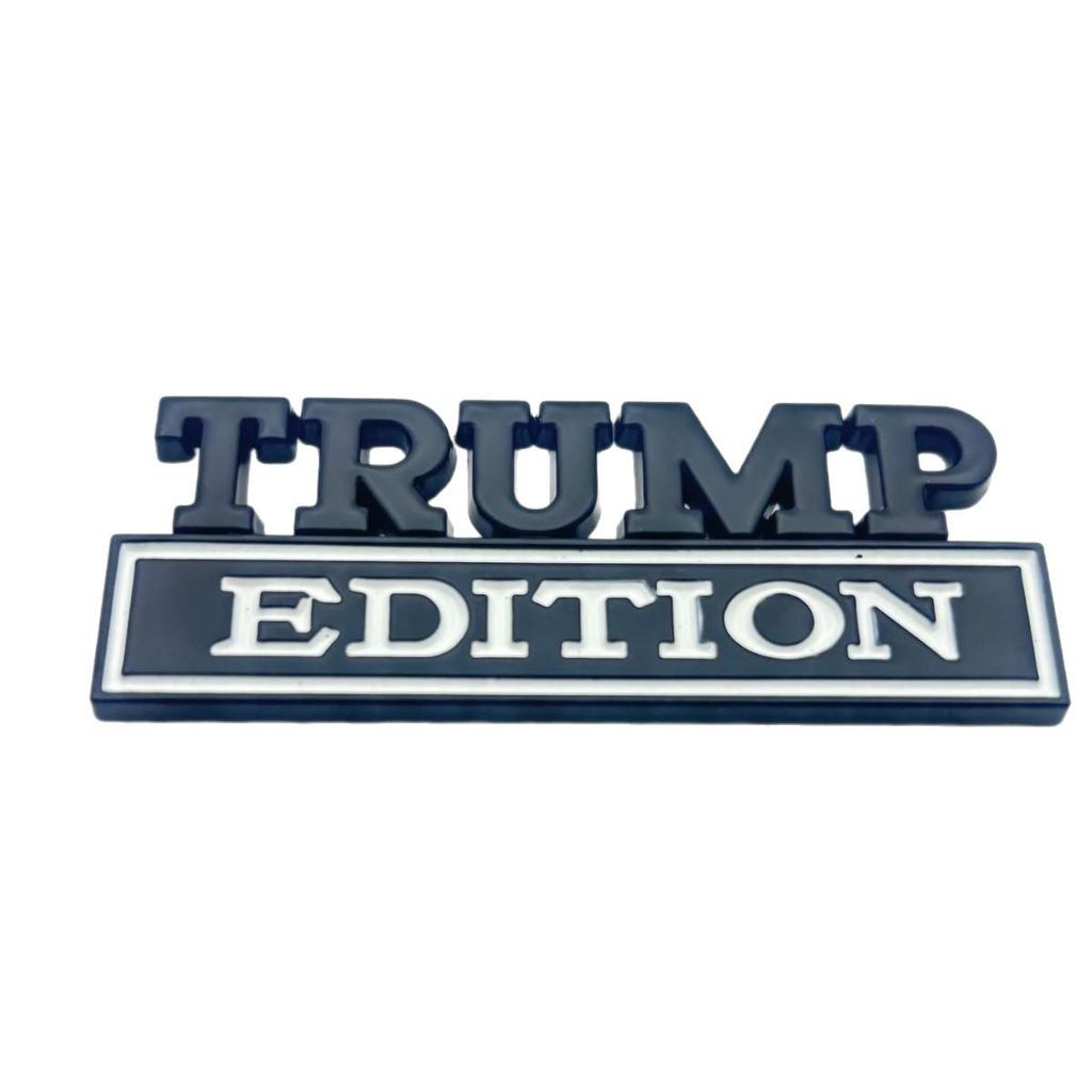 Эмблема автомобиля Trump Edition, наклейка из сплава для крыла и задней крышки багажника