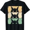 Любитель кошек, Ворчливый черный котенок, Кошачья мама, Кошачий папа Футболка(2)
