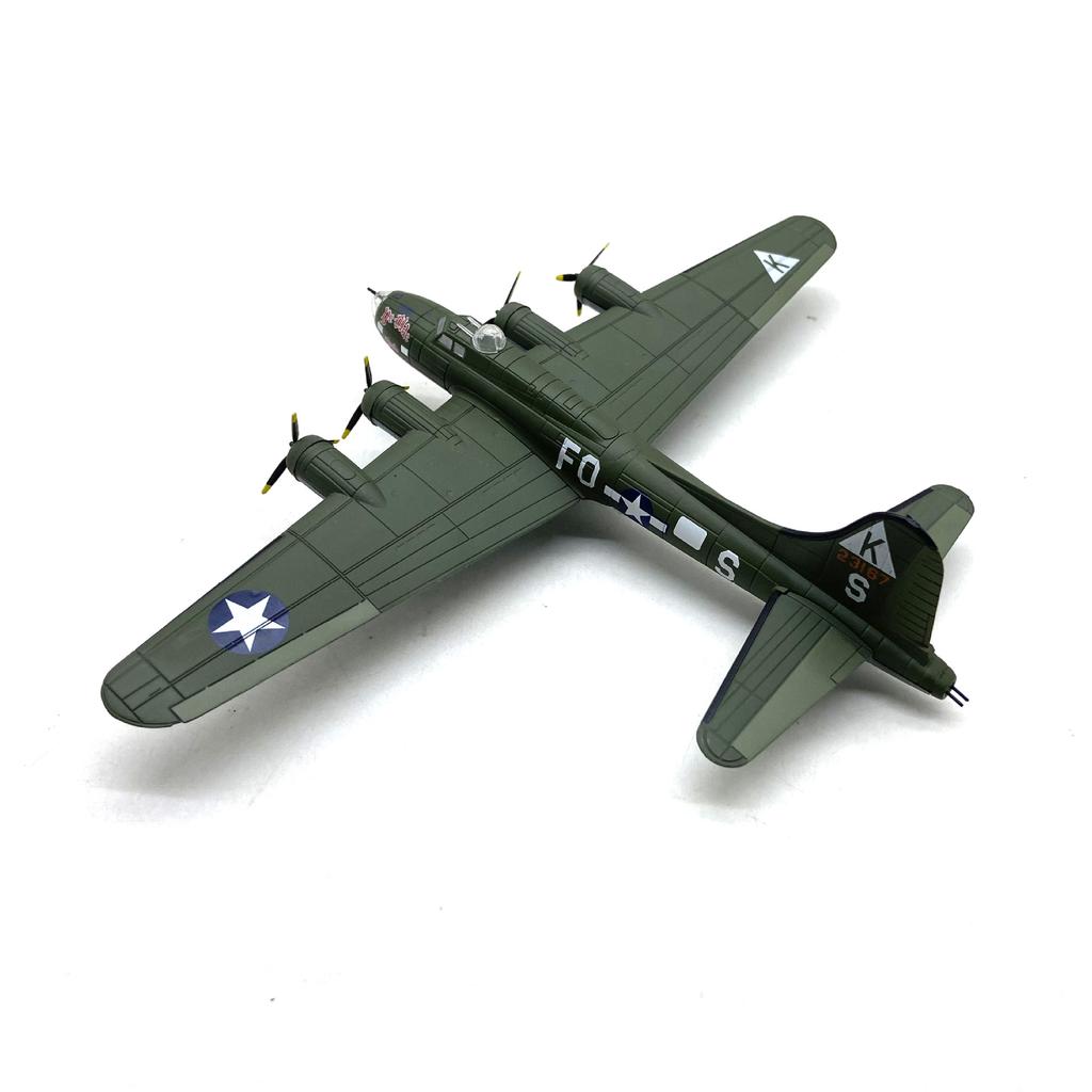 Миниатюрная модель самолета США B 17 масштаба 1/144, многоцелевая, прочная, авиационные коллекционные предметы, сувенир-самолет, реалистичная