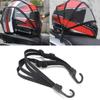 2pcs Bicycles Lashing Strap Elastic Luggage Strap Tension Ropes with Hooks 60-170cm Adjustable Luggage Rope for Cycling