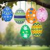 1PC Inflatable Easter Eggs Easter Toys Egg Decoration Inflatable Patio Decoration Eggs Pvc Easter Inflatable Eggs Multi-Style