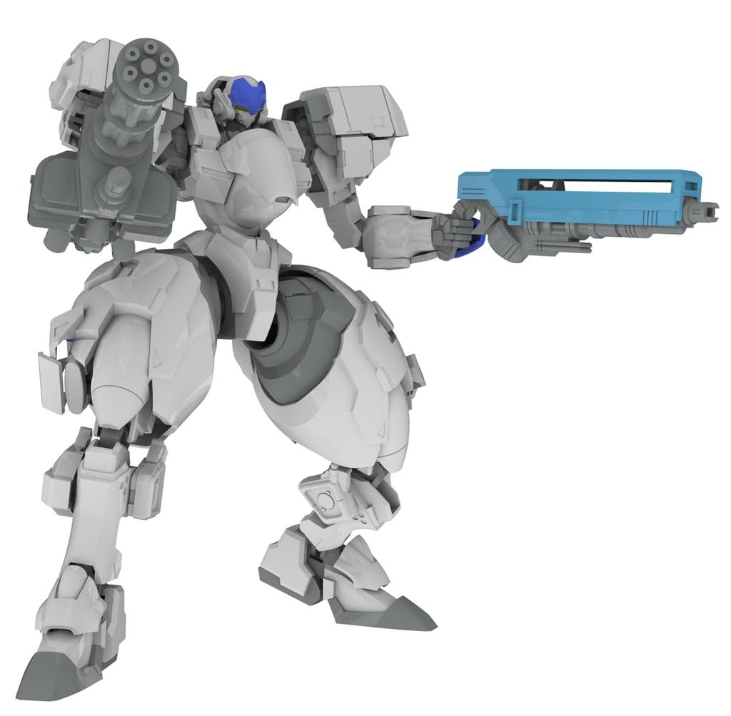 PM Office A Mechanism POWERDolls2 Armored Assault Approximately 135mm Plastic Model PP182 5-inch X-4+C (PDF-C701) Infantry, Tall, 1/48 Scale,