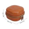 8 Layer Lens Filter Bag for PU Leather Camera Filter Vintage Filter Carrying Case for Photography ≤95mm Filter, Pouch,