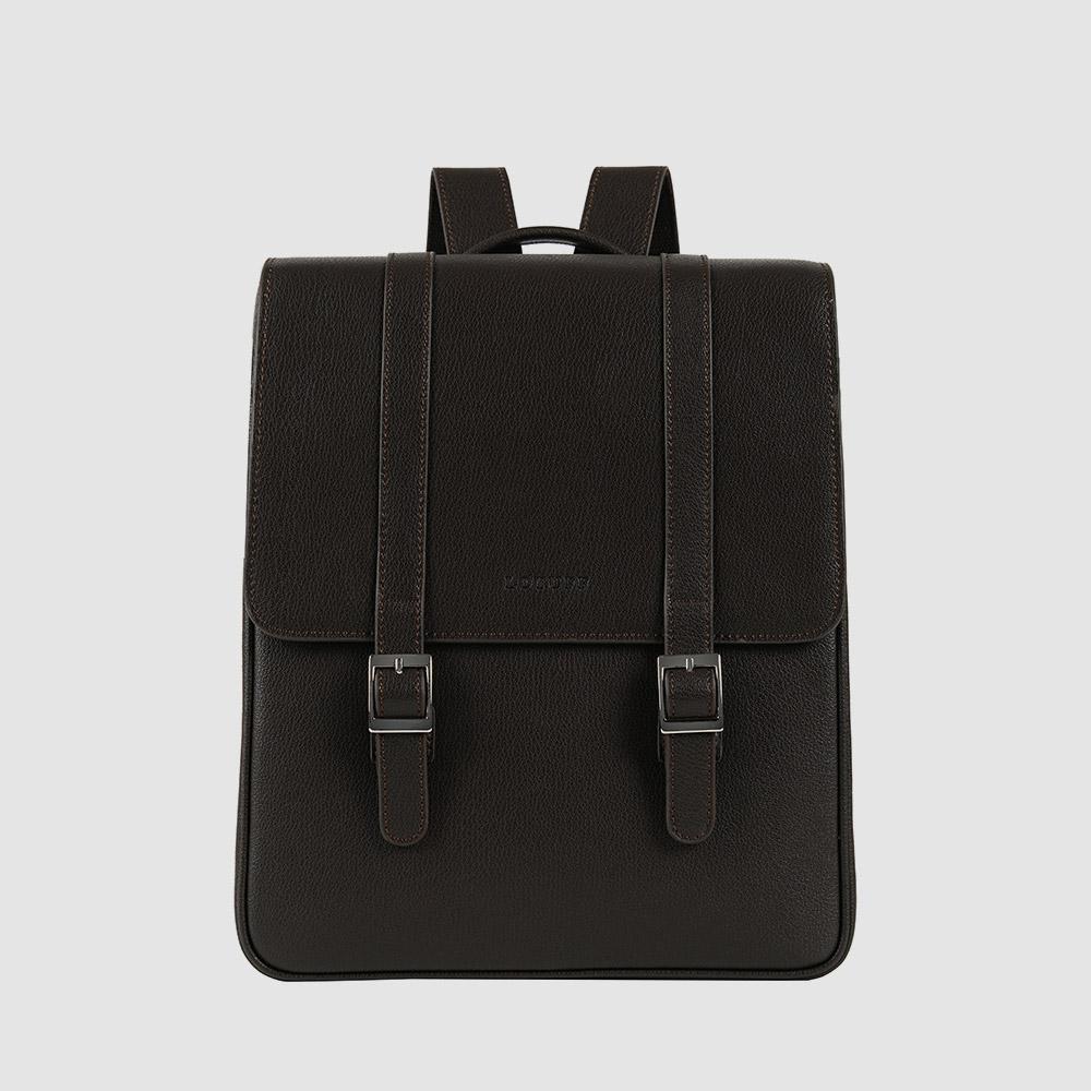 Lotuff Leather Backpack Lo-1748-Dbr