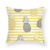 Boho Room Aesthetic Summer Green Pillowcase Cartoon Pineapple Decorative Pillow Bed Sofa Throw
